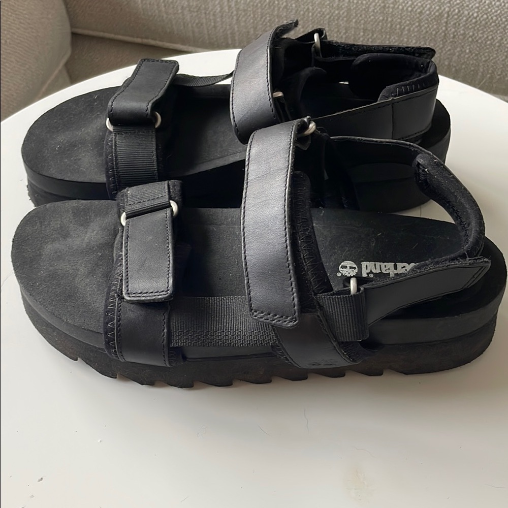 Timberland Women's Santa Monica Sunrise Leather Strappy sandal - Picture 5 of 7